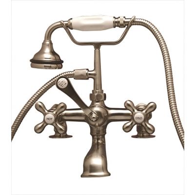 Rim Mount English Telephone Faucet - Classic Spout