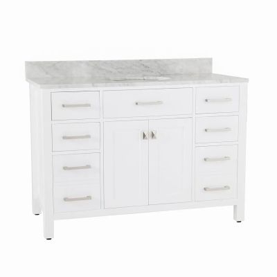 Neeson 48 Inch Oak and Birch Vanity