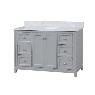 Placid 48 Inch Oak Vanity